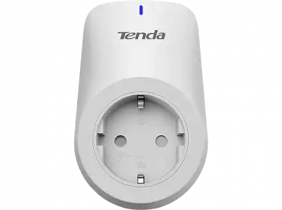 Enchufe inteligente - Tenda SP3, WiFi, Compatible con Amazon Alexa y Google Assistant, Blanco