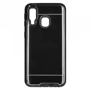 Funda Metalizada Negro Para Samsung Galaxy A40