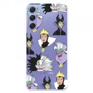 Funda Para Samsung Galaxy A34 5g Oficial De Disney Villanas Patrón - Villanas Disney