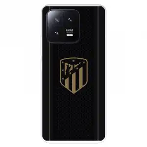 Funda Para Xiaomi 13 Del Atlético De Madrid Escudo Dorado Fondo Negro - Licencia Oficial Atlético De Madrid