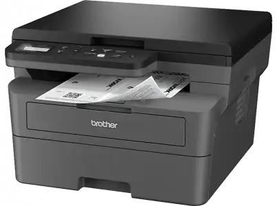 Impresora multifunción - Brother DCPL2620DW, Laser, 1200 x dpi, 32 ppm, Monocolor, WiFi, Negro