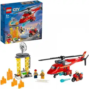 Lego City: Helicóptero de Rescate de Bomberos