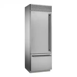 Smeg - Frigorifico Combi Ventilado, Congelador No Frost - RF376LSIX Acero Inox