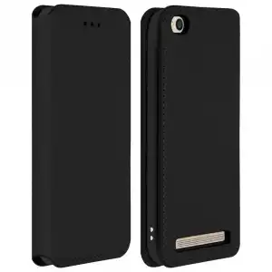 Avizar Funda Libro Negra para Xiaomi Redmi 5A
