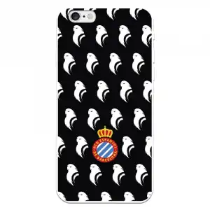 Funda Para Iphone 6 Del Rcd Espanyol Escudo Patron Fondo Negro Escudo Patron Fondo Negro - Licencia Oficial Rcd Espanyol