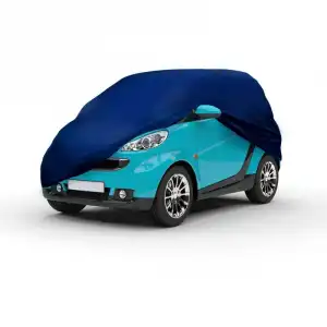 Garaje Completo Para Coche Pequeño, 265x147x119 Cm, Hidrófugo, De Poliéster