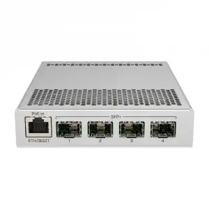 MikroTik CRS305-1G-4S+IN Switch 1 Puerto Gigabit + 4 SFP+