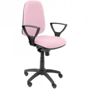 Piqueras y Crespo Tarancón Bali Silla Oficina con Brazos Fijos Rosa