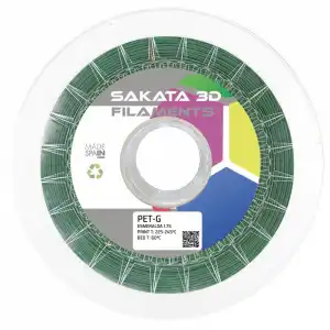 Sakata 3D Bobina de Filamento PETG 1.75mm Esmeralda 1Kg