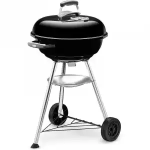Weber Compact Kettle Barbacoa de Carbón 47cm Negro