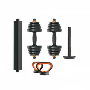 Xiaomi FED Kit de Mancuernas V2 + Barra + Pesa Rusa 10Kg