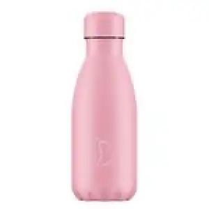 Botella Chilly's 260 ml pastel rosa total
