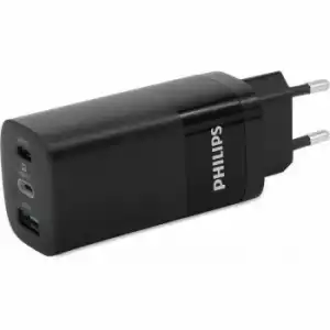 Cargador De Pared Philips Dlp2681/ 2xusb Tipo-c/ 1xusb/ 65w