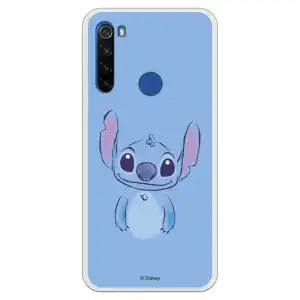 Funda Para Xiaomi Redmi Note 8t Oficial De Disney Stitch Azul - Lilo & Stitch
