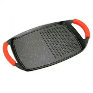 Plancha Grill Aluminio Con Base Induccion Gr