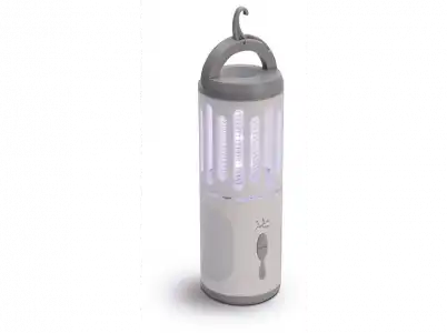 Atrapamosquitos - Jata MIB11, Lámpara, Linterna, Bombillas LED, Potencia 6W, Recargable, Blanco