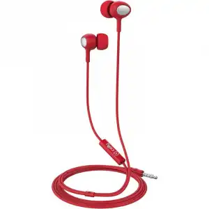 Celly UP500 Auriculares Intrauditivos Rojos