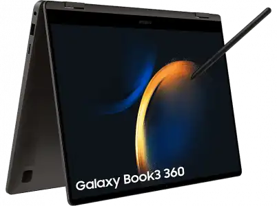 Convertible 2 en 1 - Samsung Galaxy Book3 360, 15.6" WQXGA+, Intel® Evo™ Core™ i7-1360P, 16GB RAM, 512GB SSD, Iris® Xe Graphics, W11H