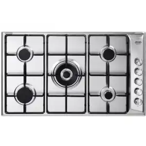 Delonghi Dli 59 Dd Hobs Acero Inoxidable Integrado 90 Cm Encimera De Gas 5 Zona(s)