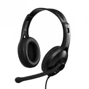 Edifier USB K800 Auriculares con Micrófono Negros