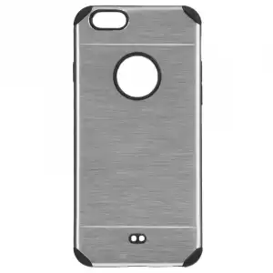 Funda Metalizada Doble Plata iPhone 6