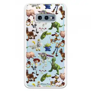 Funda Oficial Disney Toy Story Siluetas Transparente para Samsung Galaxy S10e