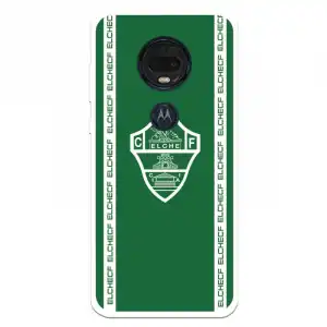 Funda Para Motorola Moto G7 Del Elche Cf Escudo Fondo Verde Escudo Fondo Verde - Licencia Oficial Elche Cf