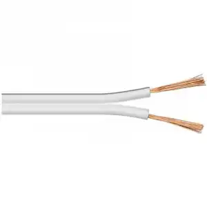 Goobay Cable para Altavoz 2x1.5mm 10m Blanco
