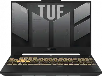Portátil gaming - ASUS TUF F15 FX507ZU4-LP040, 15.6" Full HD, Intel® Core™ i7-12700H , 16GB RAM, 512GB SSD, GeForce® RTX™ 4050, Sin sistema operativo