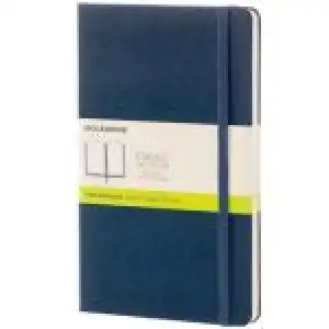 Cuaderno Moleskine Classic L Liso Azul Zafiro