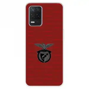 Funda Para Realme Narzo 30 5g Del Escudo Fondo Granate - Licencia Oficial Benfica