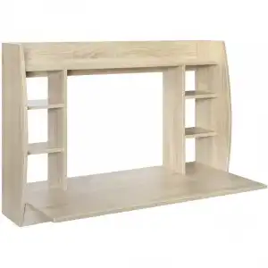 ML Design Escritorio de Pared Madera Clara