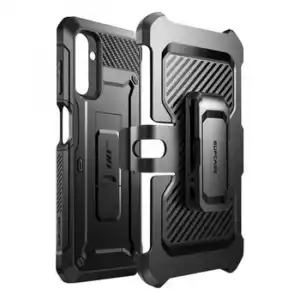 Carcasa Supcase Para Samsung A14 5g Antigolpes Soporte Clip Cinturón – Negro