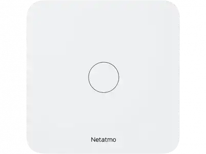 Detector de monóxido carbono - Netatmo NCO-EC, Inteligente, Bluetooth, WiFi, Compatible con app, Blanco