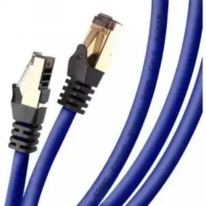 Duronic Cable de Red SFTP Cat8 3m Azul
