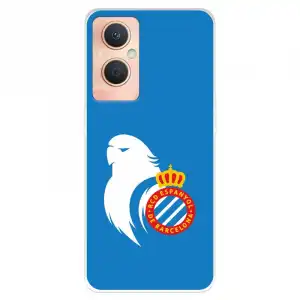 Funda Para Oppo A96 4g Del Rcd Espanyol Escudo Perico - Licencia Oficial Rcd Espanyol