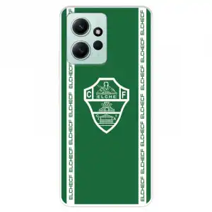 Funda Para Xiaomi Redmi Note 12 4g Del Elche Cf Escudo Fondo Verde - Licencia Oficial Elche Cf