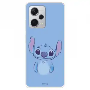 Funda Para Xiaomi Redmi Note 12 5g Oficial De Disney Stitch Azul - Lilo & Stitch