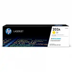 HP 203A Tóner Original LaserJet Amarillo