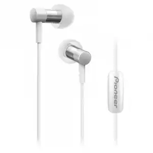 Pioneer SE-CH3T Auriculares Blanco/Plata