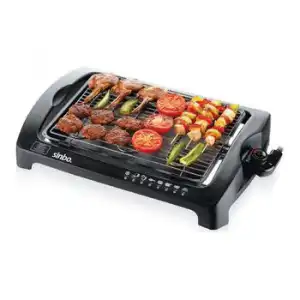 Plancha De Cocina Sbg-7102 Eléctrica 2000 W (46 X 27 Cm)