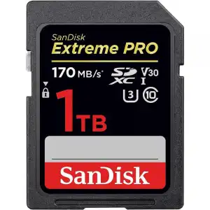 SanDisk Extreme PRO SDXC 1TB Clase 10 V30 U3 UHS-I