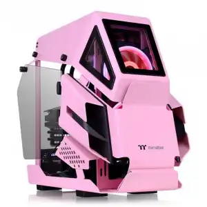 Thermaltake AH T200 Cristal Templado USB 3.0 Rosa