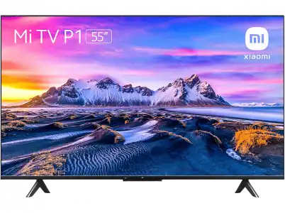 TV LED 55" - Xiaomi Mi P1, UHD 4K, Smart TV, HDR10+, Control por voz, Dolby Audio™ y DTS-HD, Negro