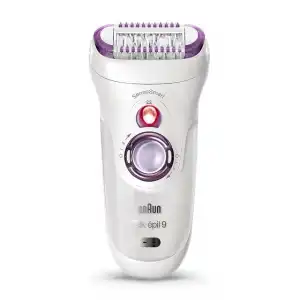 Braun - Silk-épil 9, Depiladora Mujer Eléctrica Para Una Depilación Duradera, Capuchón De Masaje, 9-690