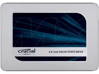 Disco duro SSD de 1000 GB - Crucial MX500, 2.5", Serial ATA III