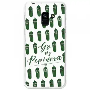 Funda Oficial Leganés Yo Soy Pepinera Blanca Samsung Galaxy A8 2018