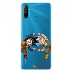 Funda Para Realme C3 Oficial De Dragon Ball Goten Y Trunks Fusión - Dragon Ball