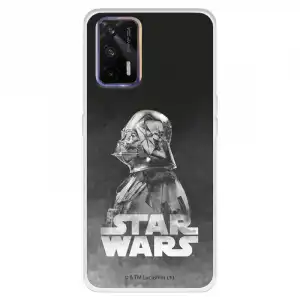 Funda Para Realme Gt Oficial De Star Wars Darth Vader Fondo Negro - Star Wars