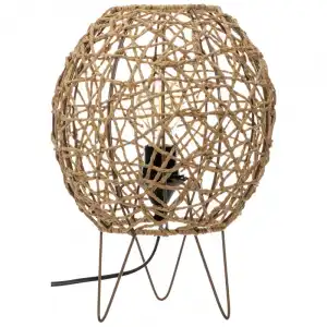 Lámpara de sobremesa bola D. 26 cm.